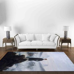 Wanderer Above the Sea of Fog Printed <b>Rug</b> for Home Decor,<b>Chenille</b> <b>Rug</b> - Product Image 3