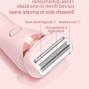 Afeitadora Eléctrica Rosa Best Glide para Mujer, Portátil 2 en 1, Afeitadora Suave IPX7 Resistente al Agua para Zonas Sensibles - Uso en Cuerpo y Bikini - Product Image 4