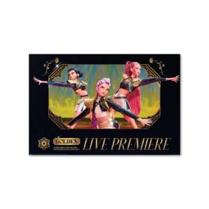 K-Pop Demon Hunters Premium 61x91.5 <b>Poster</b> for Golden Live Premiere Anime <b>Poster</b> - Product Image 1