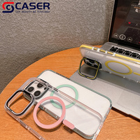 Peau Sensation PC Couverture de Téléphone Magnétique Promax Cristal De Glace Transparent Étui de Téléphone Portable pour iPhone Plus Porte-Objectif