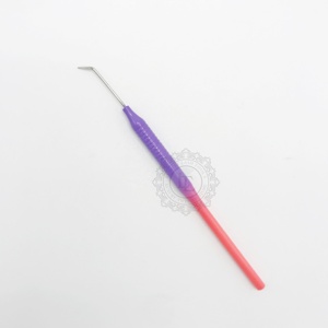 Herramienta de elevación de pestañas con punta plateada y recubrimiento en polvo Ombre púrpura y naranja Calidad superior Mejor precio Oferta Etiqueta privada aceptada - Product Image 3