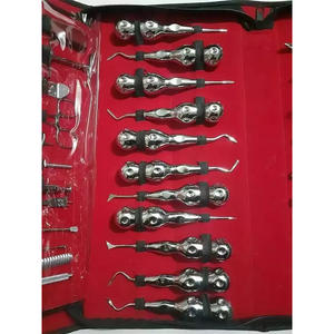 Kit de Instrumentos Quirúrgicos Dentales para Extracción, 65 Piezas, Acero Inoxidable Alemán, Set Profesional - Product Image 2