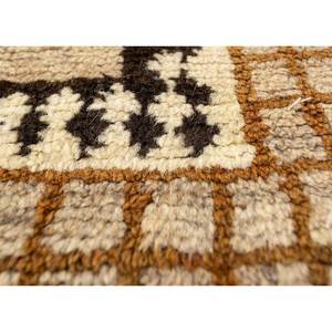 พรมขนสัตว์ถักมือสีเบจน้ำตาลลายเรขาคณิต Kiaan สำหรับห้องนั่งเล่น รุ่น Paem-686 ขนาดใหญ่ เหมาะสำหรับตกแต่งทางเดิน - Product Image 2