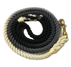 Luxury Pet Leash <b>Chain</b> <b>Leads</b> Training Decorated Lace Cotton Rope Design Leather Handle <b>Dog</b> Collar Personalized Solid Customized - Product Image 1
