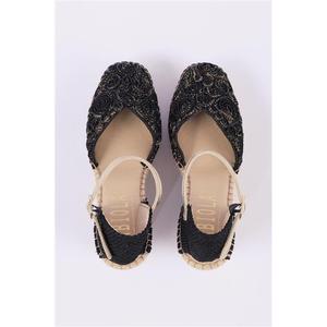 Alpargata cerrada con tacón de cuña alto - Product Image 4