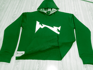 เสื้อฮู้ดคอตตอนเทอร์รี่100% สำหรับผู้ชายและผู้หญิงพร้อมงานปัก - Product Image 4