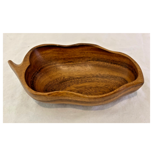 Bol en bois Fabricant en forme de feuille Bol à salade en bois d'excellente qualité Fournisseur en gros - Product Image 5