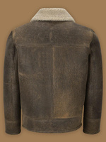 Blouson aviateur en cuir de mouton à capuche, coupe tendance, luxe, chaud, vêtements d'extérieur pour hommes, véritable haute qualité, coupe-vent