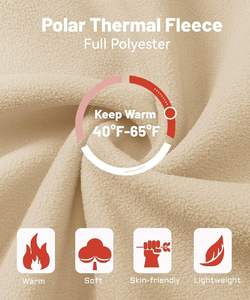 Chaqueta de invierno de talla grande para mujer, forro polar de algodón suave, cierre de cremallera práctico, patrón estampado, ligero, cálido, suave y práctico - Product Image 4