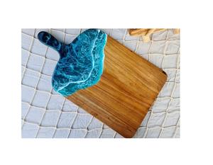 Luxury Style <b>Wood</b> And Resin Cheese Board Table Decorate And Birthday Party kitchenware Used <b>Kitchen</b> <b>Accessories</b> New Products - Product Image 1