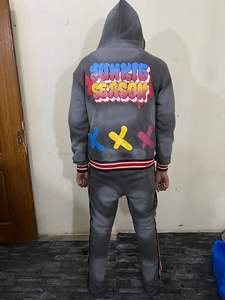 Survêtements pour hommes de qualité supérieure survêtements confortables de couleur unie pour hommes à vendre - Product Image 5