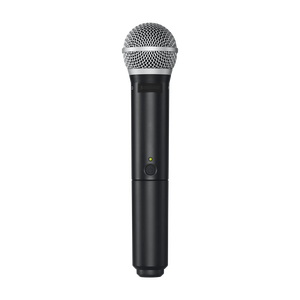 Microphone sans fil professionnel de haute qualité BLX24 BLX4, 2 canaux, cardioïde, XLR, métal, BETA58A PG58 <span class=keywords><strong>SM</strong></span> <span class=keywords><strong>58</strong></span> - Product Image 4