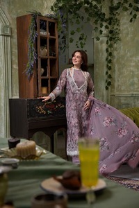 Robes de pelouse en coton, costume 3 pièces brodé sur mesure pakistanais pour dames, vêtements de fête - Product Image 2