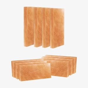 Azulejos de pared de ladrillos de sal rosa del Himalaya, hecho a mano, duradero, estilo antiguo, logotipo personalizado, azulejo de sal pura, decoración de habitación - Product Image 2