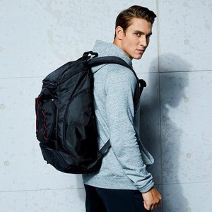 Zapatillas de baloncesto con sublimación personalizada Unisex, bolsa de deporte, monedero con forma de red impermeable, mochila con cremallera, bolsillo de malla suave para baloncesto - Product Image 3