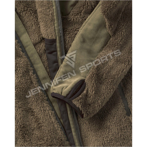 Winter Mountain Men's Hunting <b>Jacket</b> Waterproof Breathable 100% Polyester Heavyweight <b>Micro</b> <b>Fleece</b> Customizable Hunting Custom - Product Image 4