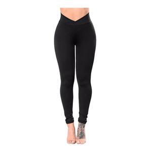 Leggings de fitness en coton de haute qualité, logo personnalisé, série de tons de terre, sport et loisirs, taille haute élastique, yoga - Product Image 1