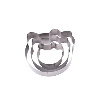 Ensemble d'emporte-pièces en métal en forme d'animal Moules à biscuits Outils pour une pièce au design unique de forme ronde - Product Image 5