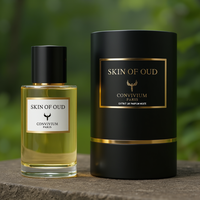 Convivium Paris France 50ml Parfum Unisexe de Luxe - Extrait de Parfum Boisé Oud Liquide Parfum Longue Durée