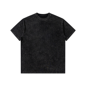 Anti arrugas 100% algodón nuevo Color personalizado alta calidad hombres venta al por mayor transpirable Vintage Logo gota hombro ácido lavado camisa - Product Image 2