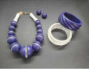 Colgante de resina epoxi Accesorios de joyería más populares Productos Joyero Colgante Collares Conjuntos de joyería Accesorios de joyería de boda - Product Image 2