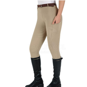 Pantalones de Montar a Caballo de Nailon/Spandex/Poliéster Ligeros y Transpirables de Alta Calidad Hechos a Medida a Bajo Precio - Product Image 4