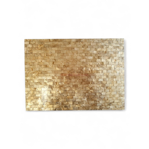 Modern Capiz <b>Placemats</b> Wholesale Production <b>for</b> Retailers and Hospitality Dining <b>Table</b> Decor From Vietnam - Product Image 2