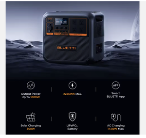 Batteries externes AC, station d'alimentation portable, générateur électrique, générateur solaire, mini lampe torche - Product Image 2