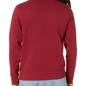 Nuevo logotipo personalizado medias sudaderas con capucha Sudaderas con cuello simulado para hombres sudaderas de algodón de alta calidad servicio OEM - Product Image 3