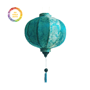 Lanternes en soie artisanat Vietnam lanternes à cadre en bambou décoratives pour l'éclairage des événements café intérieur Restaurant et fêtes de mariage - Product Image 2