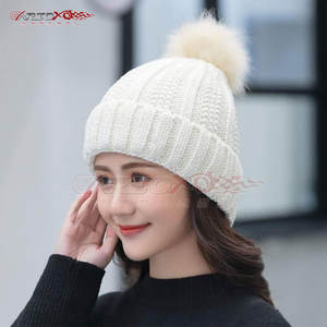 Bonnet en tricot léger 100% laine pour femme coupe confortable pour les tenues sportives décontractées respirant imperméable couleur personnalisable - Product Image 3