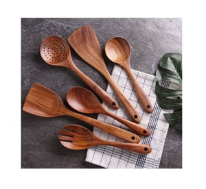 Ustensiles de salade de luxe écologiques, compatibles lave-vaisselle, pour la maison et la cuisine, fabriqués en Inde - Product Image 3