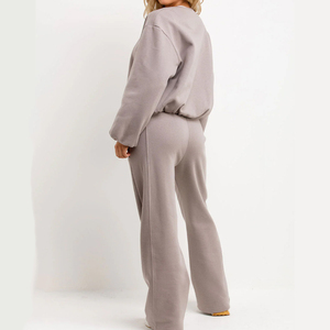 ชุดวอร์มแขนยาวผ้าเนื้อนุ่ม ดีไซน์ล่าสุด สวมใส่สบาย ผ้าฟลีซสัมผัสนุ่ม คุณภาพทนทาน - Product Image 3