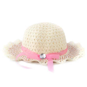 หมวกฟลอปปี้สำหรับเด็กผู้หญิง - สีชมพูอ่อน - Product Image 1
