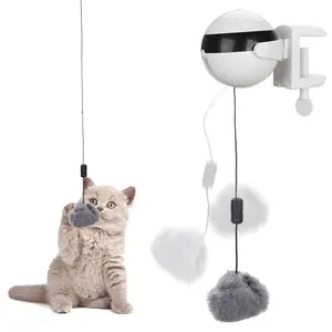 ファクトリーコストムスマート電気自動リフティングキャットボールおもちゃペットおもちゃ猫インタラクティブヨーヨーリフティングボール面白い猫ティーザーおもちゃ