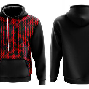 เสื้อฮู้ดดี้ผ้าฝ้าย100% ลำลองสำหรับฤดูหนาวดีไซน์ตามสั่ง - Product Image 2