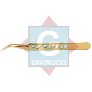 Pince à épiler d'extension de cils en acier inoxydable durable avec logo personnalisé en gros Marque privée - Product Image 3