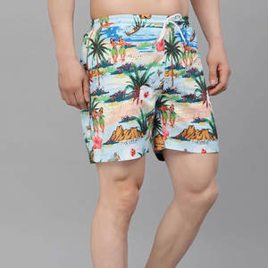 Pantalones cortos de playa de alta calidad para hombre, pantalones cortos de playa con estampado de sublimación para hombre, pantalones cortos de playa para venta en línea - Product Image 2