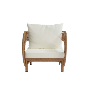 Giá thấp tùy chỉnh thiết lập 4 nastro <span class=keywords><strong>Sofa</strong></span> khung thép tổng hợp wicker hiện đại thân thiện với môi trường thoải mái phòng khách trong nhà ngoài trời - Product Image 2