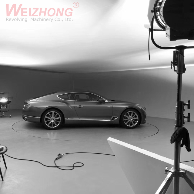 Professional Motion Control Turntable Manufacturer 4000 kg Load Capacity Customized Photography Studio Car Turntable