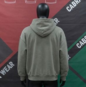 Sudadera con Capucha de Invierno de 500 g/m² Estilo Urbano, Personalizada con Efecto Ácido, Hombros Caídos, Venta al por Mayor, Tallas Grandes para Hombre - Product Image 6