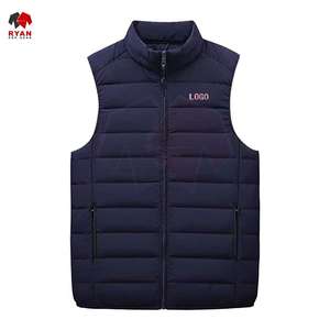 Chaleco acolchado cálido, chaqueta ligera sin mangas para hombres, adultos y niños - Product Image 1