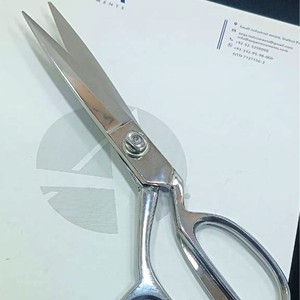 Ciseaux de tailleur, acier inoxydable tranchant, ciseaux à tissu avec poignée ergonomique pour la couture, la couture et les travaux d'artisanat - Product Image 4