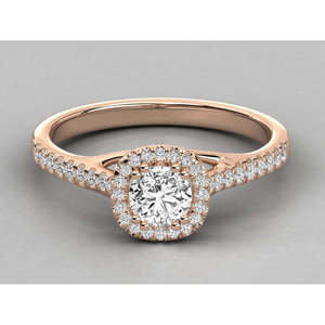 Anillo de Diamante Cultivado en Laboratorio de Oro de 10K - Product Image 5