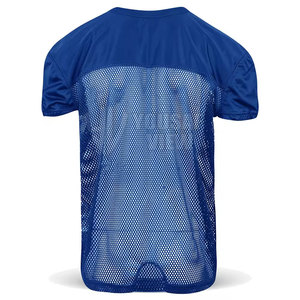 เสื้อตาข่ายสำหรับนักกีฬาแขนสั้นแห้งเร็วระบายอากาศได้ทุกฤดูกาล - Product Image 6