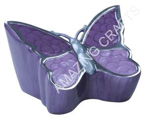 Urne funéraire personnalisée élégante en forme de colombe blanche pour cendres humaines jusqu'à 200 pouces cubes, urne commémorative pour maman et proches - Product Image 6