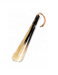 Chausse-pied en corne de buffle de qualité supérieure, fait main, naturel, durable, finition lisse, écologique, aide à la chaussure de luxe, design ergonomique, cadeau - Product Image 1