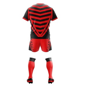 Wholesale Women's Digital Print Professional Rugby Uniform 100% <b>Polyester</b> Quick Dry Breathable Custom Team Name - Product Image 2