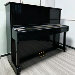 เปียโนตั้งตรงสีดำ NS15M Kawai สไตล์ญี่ปุ่นแนะนำสำหรับการฟังเพลงโครงไม้แบบเต็มคีย์ตอบสนองที่ราบรื่น - Product Image 6
