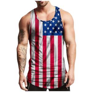 OEM Supplier's Custom Made Men's Fitness Wear Breathable Tank Top Singlets and <b>Vests</b> in Plus Sizes Plus Size Men's Tank Tops - Product Image 1